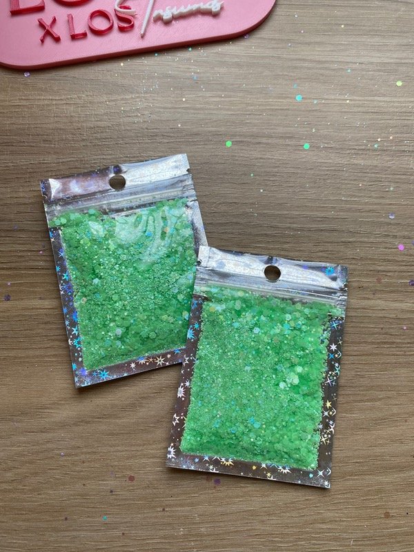 Producto - Glitter chunky verde pastel holigráfico