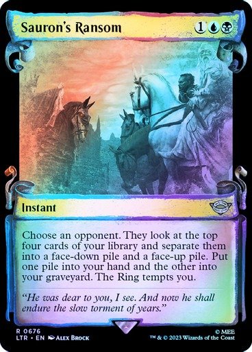 Producto - Sauron's Ransom (Extended Art) (Surge Foil)