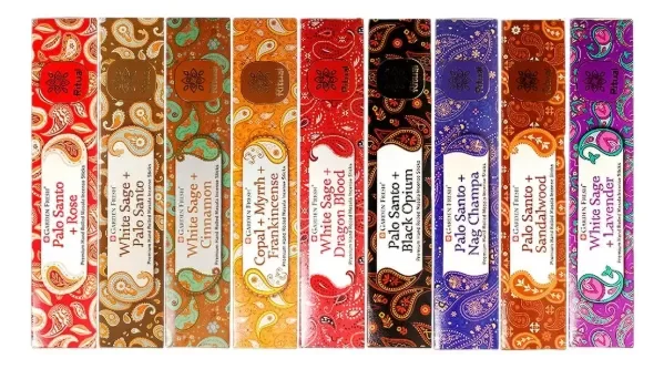 Producto - Sahumerios Garden Fresh Ritual Palo Santo + Nag champa x 12 unid.
