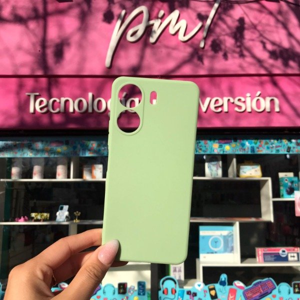 Producto - Xiaomi Redmi 13c Silicone case Verde Claro