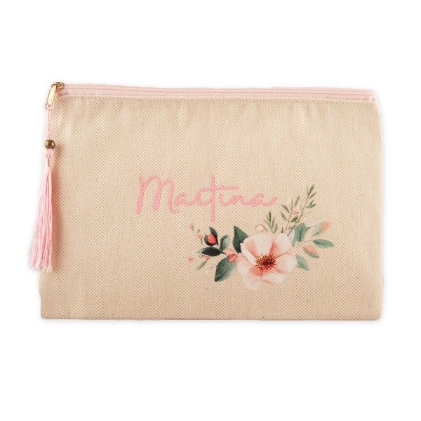 Producto - Portacosmeticos Personalizado con tu nombre Rosa