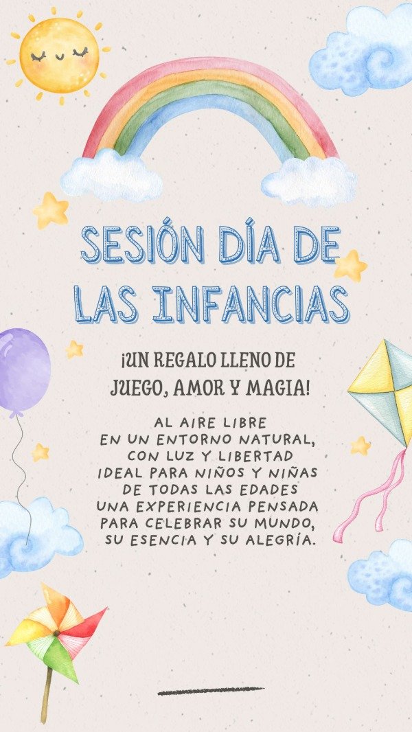 Producto - Sesión día de las INFANCIAS