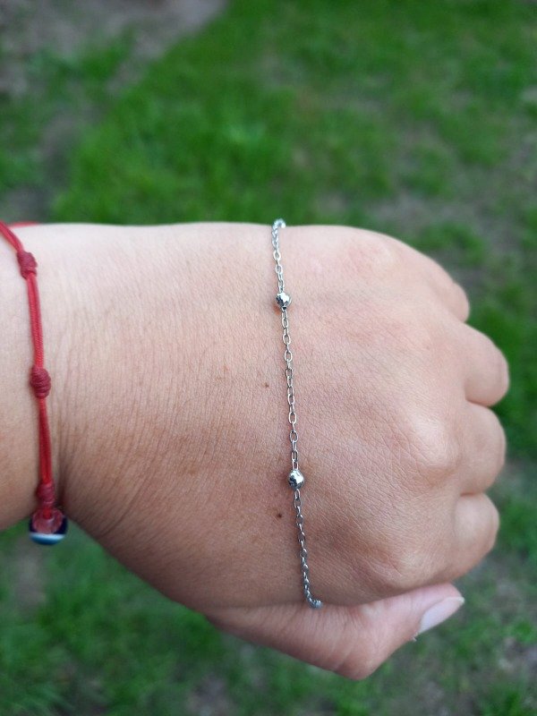 Producto - Cadena AQ con Borlas largo 50 cm