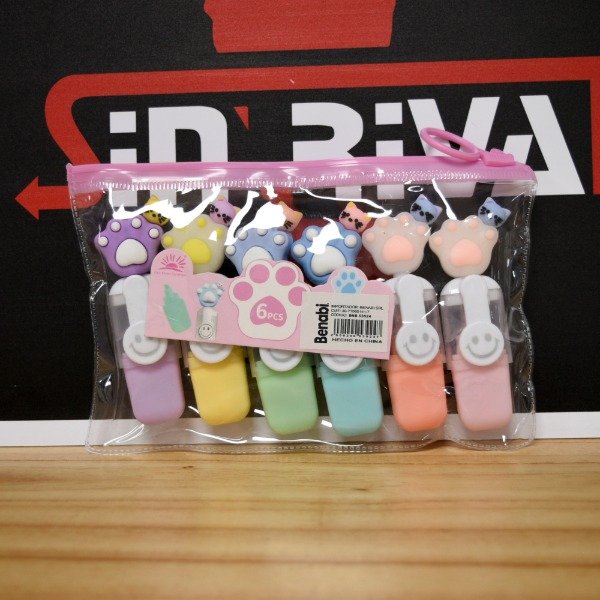 Producto - RESALTADORES FANTASIA X6 53924