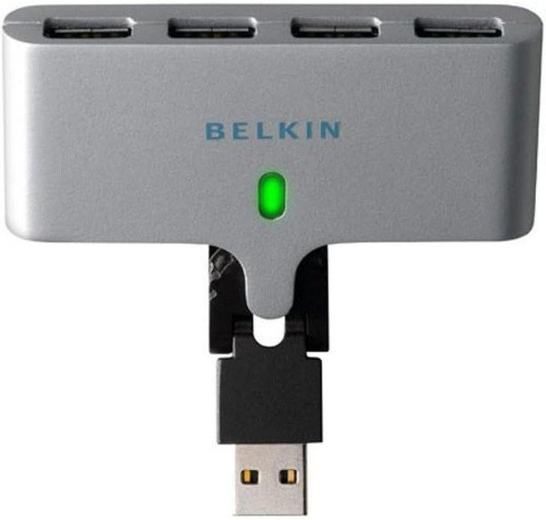 Producto - Hub Usb Belkin 4 Puertos Giratorio Múltiple Para Pc/mac