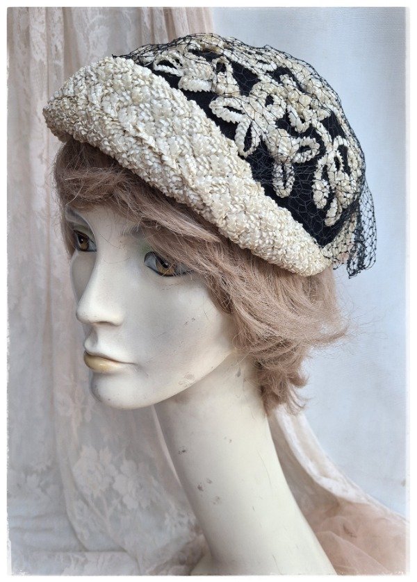 Producto - Casquete Negro y natural