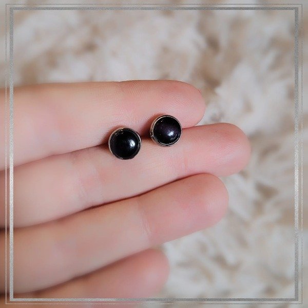 Producto - Aros circulo negro