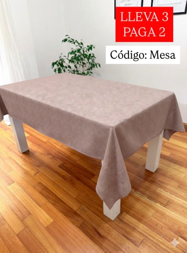 Producto - Mantel IMPERMEABLE SOFT - Moka