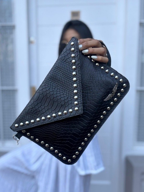 Producto - SOBRE CROCO BLACK