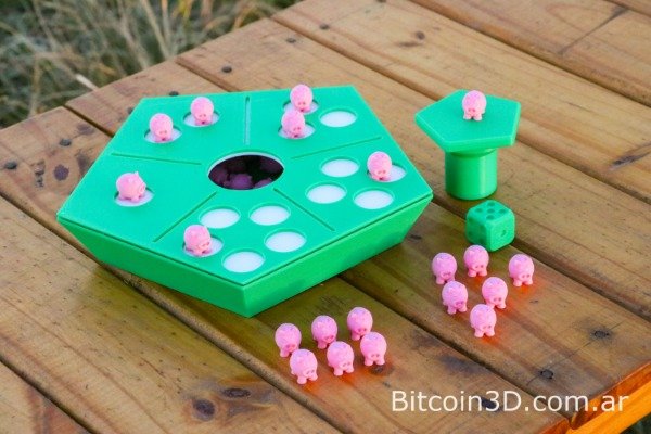 Producto - Juego de Mesa Cerditos - Familiar, Divertido y de Estrategia - 1