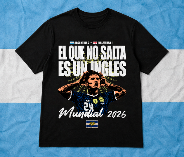 Producto - REMERA ENZO (El que no salta es un ingles) - 0