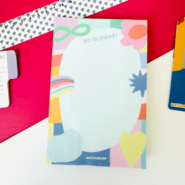 Producto - Block No Olvidar