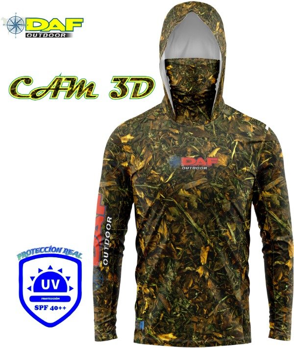 Producto - Remera UV 40 Cam 3D