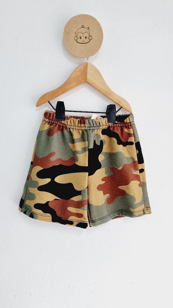 Producto - Short Camuflado Verde