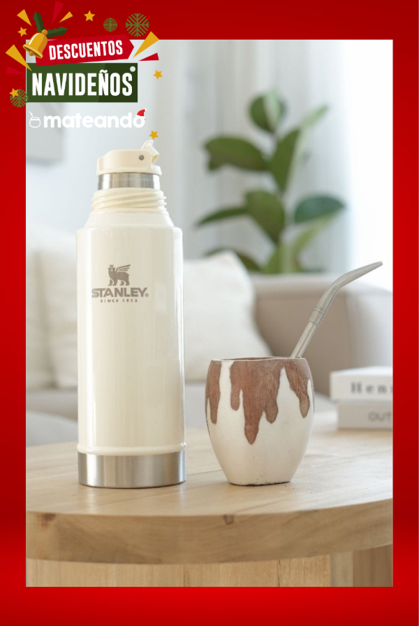 Producto - SET MATERO MUU - STANLEY CREAM 800ml