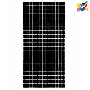 Producto - CORTINA METALIZADA SHIMMER PANEL 1X2 M NEGRA