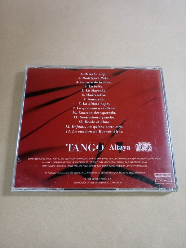 Producto - Sentimiento gaucho - Francisco Canaro - Altaya 1998 - 1