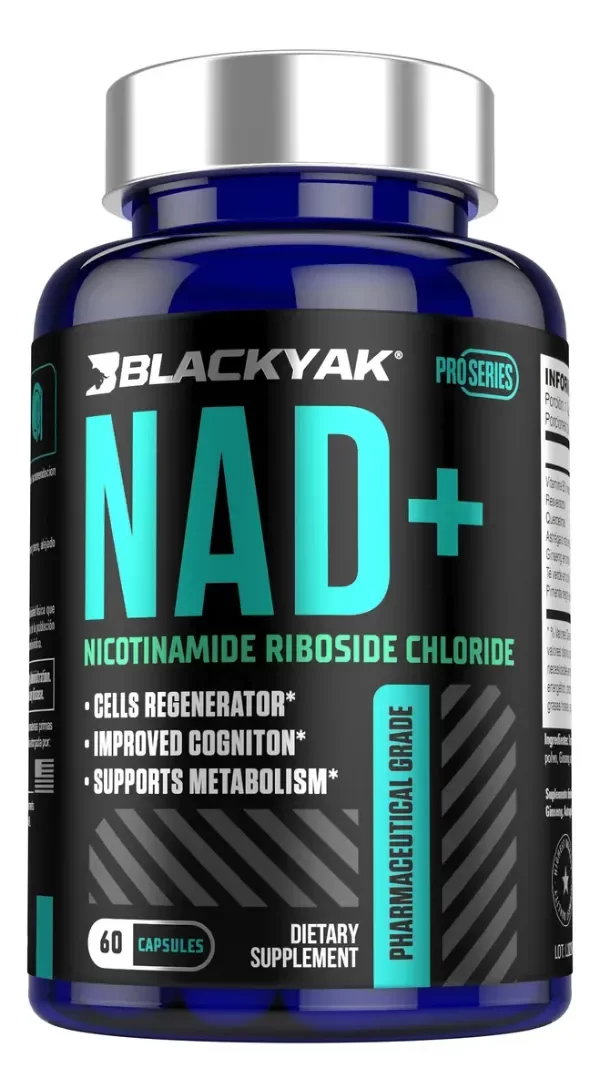 Producto - BLACKYAK NAD 60 CAPS IMPORTADO