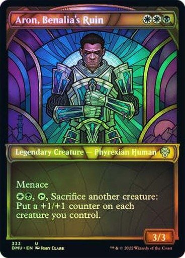 Producto - Aron, Benalia's Ruin (Showcase) (Textured Foil)