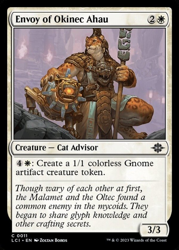 Producto - Envoy of Okinec Ahau #11  Lost Caverns of Ixalan