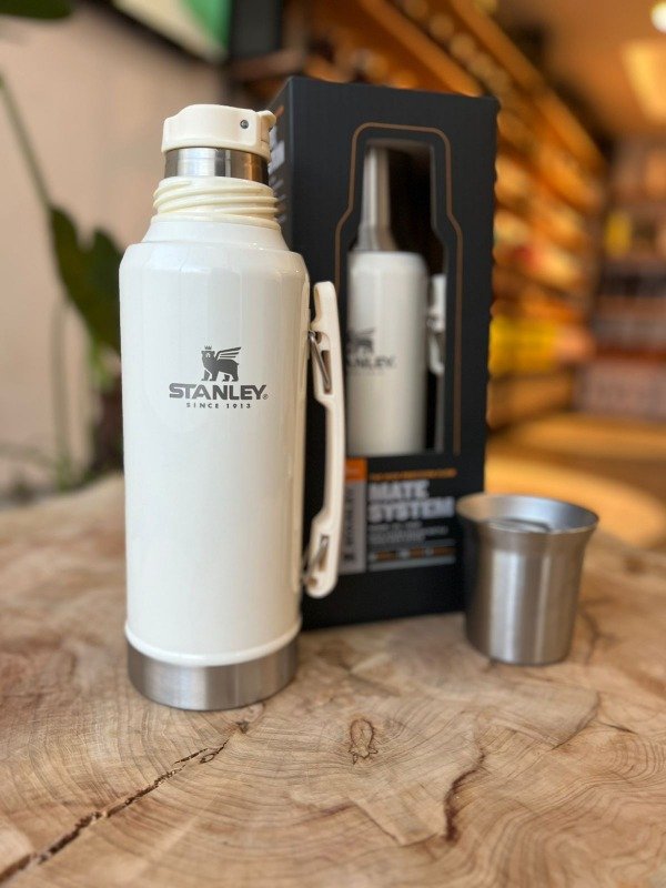 Producto - Termo Stanley 1.2lts Blanco Mate System