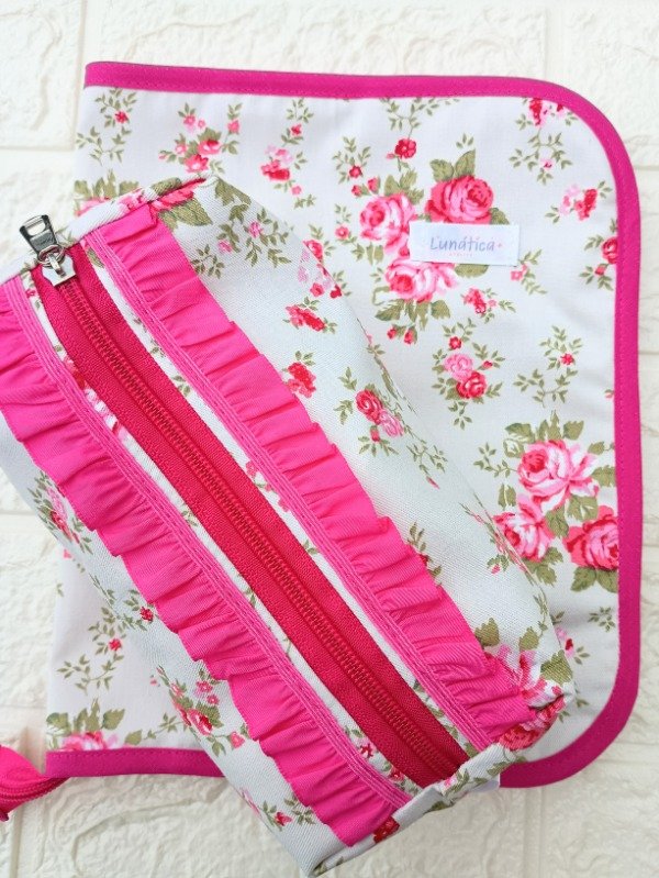 Producto - Kit Estuche A5 + Cartu Rosas