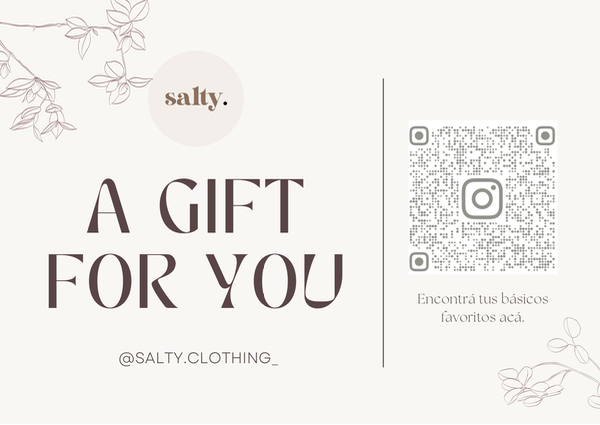 Producto - Salty Gift Card