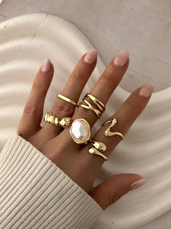 Producto - ANILLO DORADO REGULABLE 2410