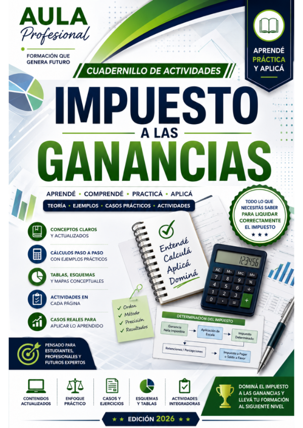 Producto - Cuadernillo de Actividades - Impuesto a las Ganancias - Edición 2026 - PDF - 0