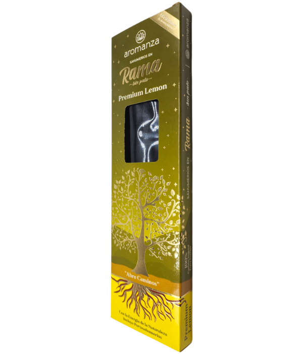 Producto - Sahumerios En Rama Aromanza - 6 Varillas - Premium Lemon