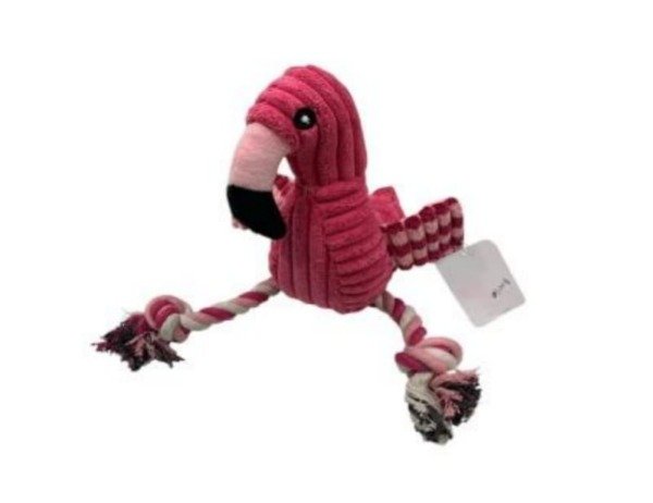 Producto - Peluche flamenco con soga (PE0070)
