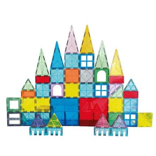 Producto - Bloques De Construcción Gadnic Magnéticos 120 Piezas - 0