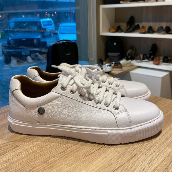Producto - Zapatilla Cavatini 70-5522 Vento blanca