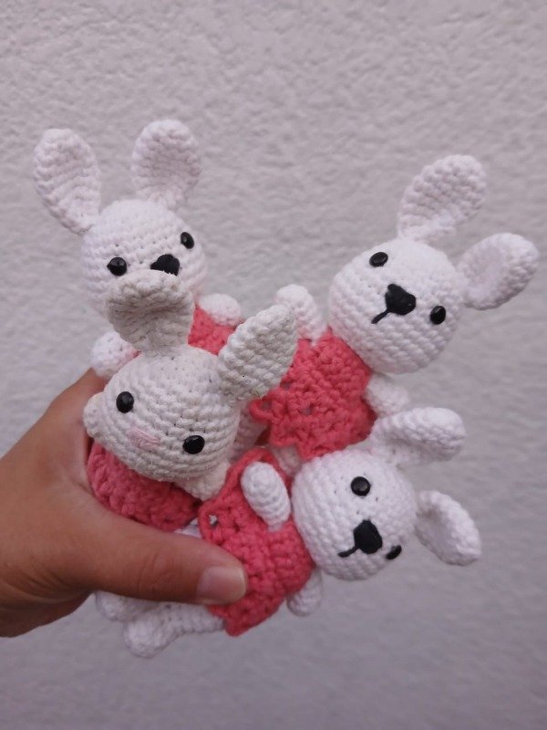 Producto - Conejo Linda - Amigurumi - Tejido a Crochet