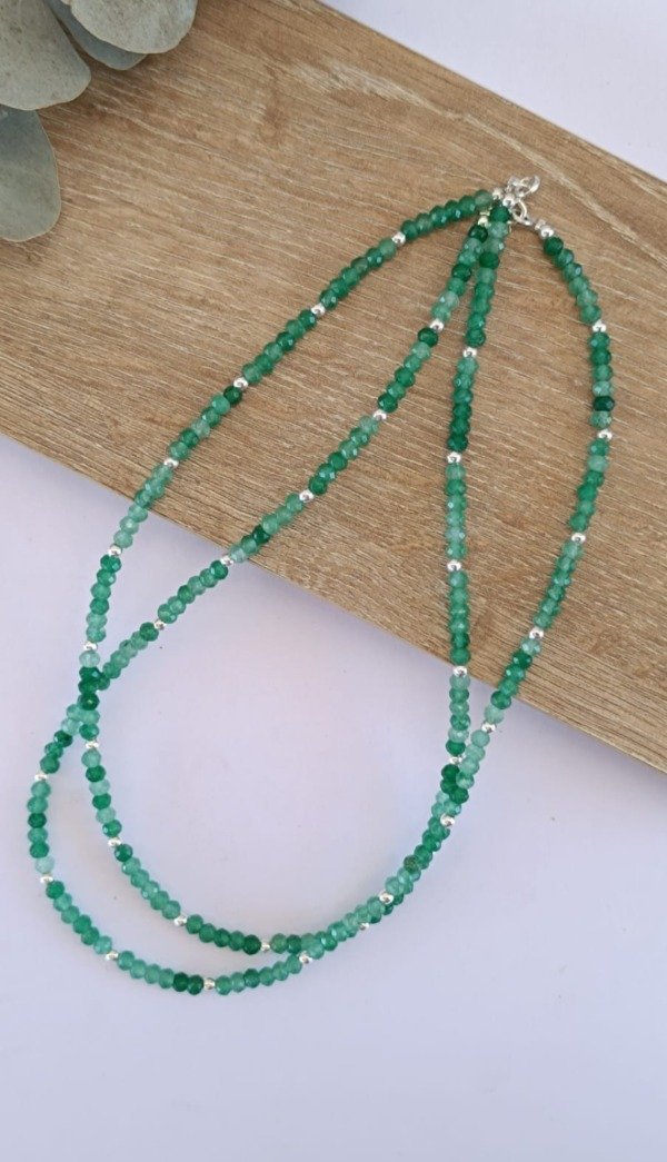 Producto - Choker piedras naturales Verde