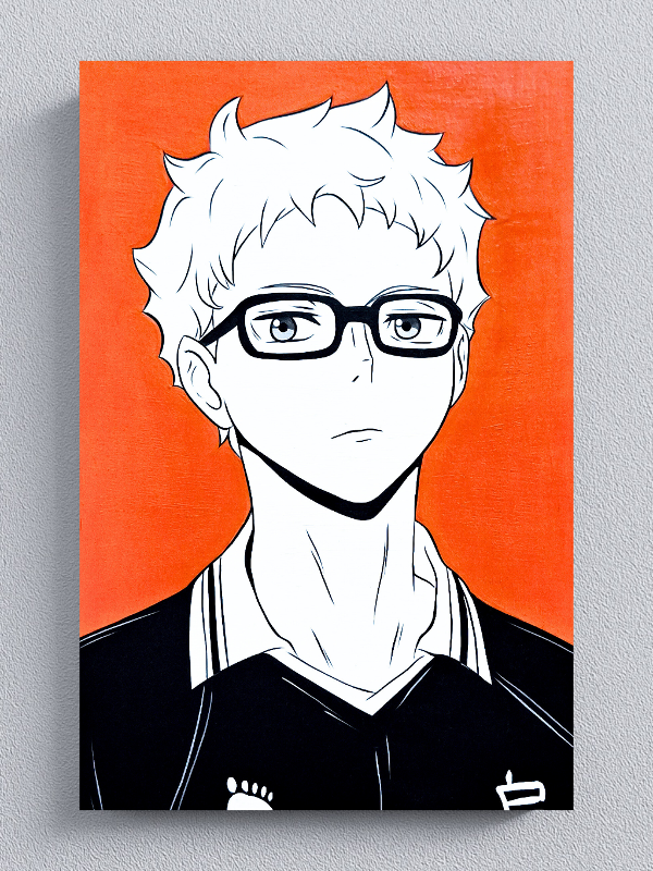 Producto - Cuadro Kei Tsukishima  -Haikyu!- (20x30cm)