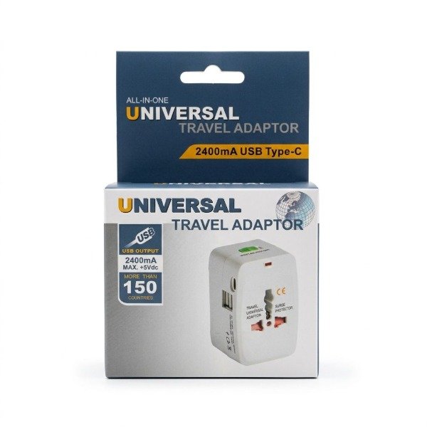 Producto - ADAPTADOR INTERNACIONAL VIAJERO + USB