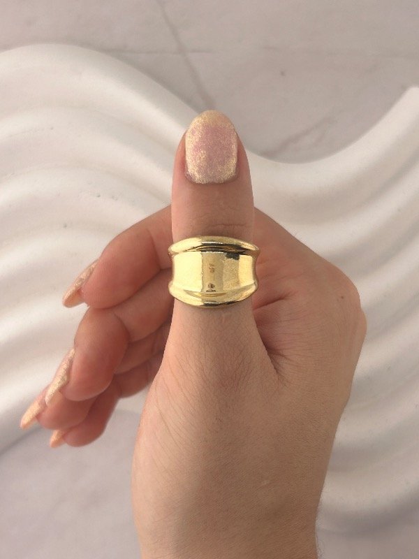 Producto - ANILLO REGULABLE DORADO 4812