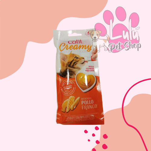 Producto - CAT IT CREAMY POLLO X 4