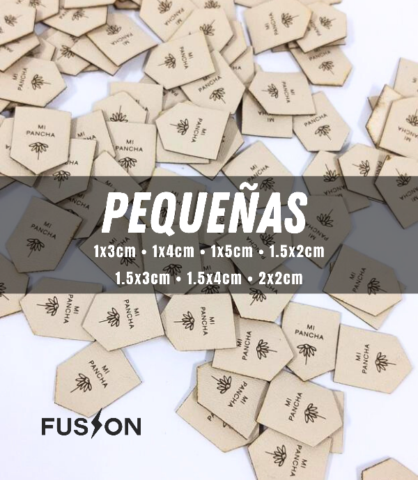 Producto - Etiquetas Ecocuero Pequeñas