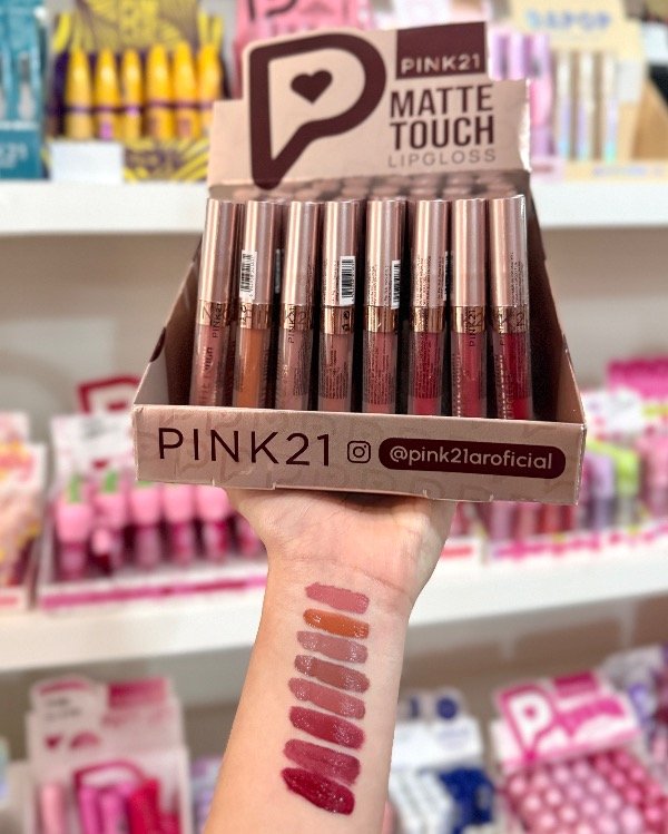 Producto - Labial Matte touch Pink 21