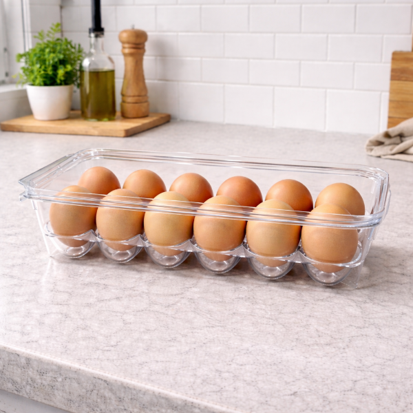 Producto - HUEVERA ACRILICO x12