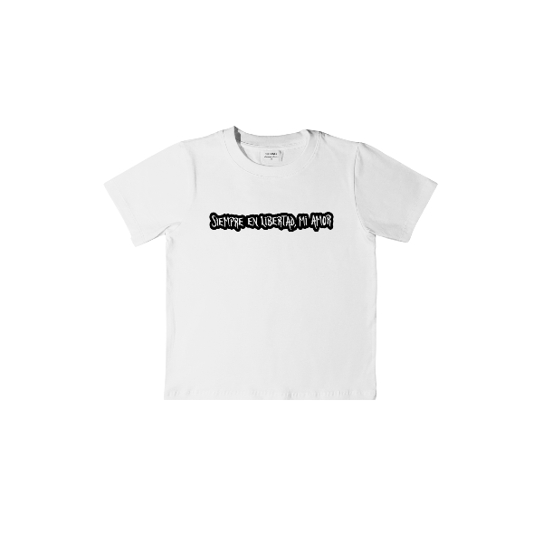 Producto - SIEMPRE EN LIBERTAD- BABY TEE