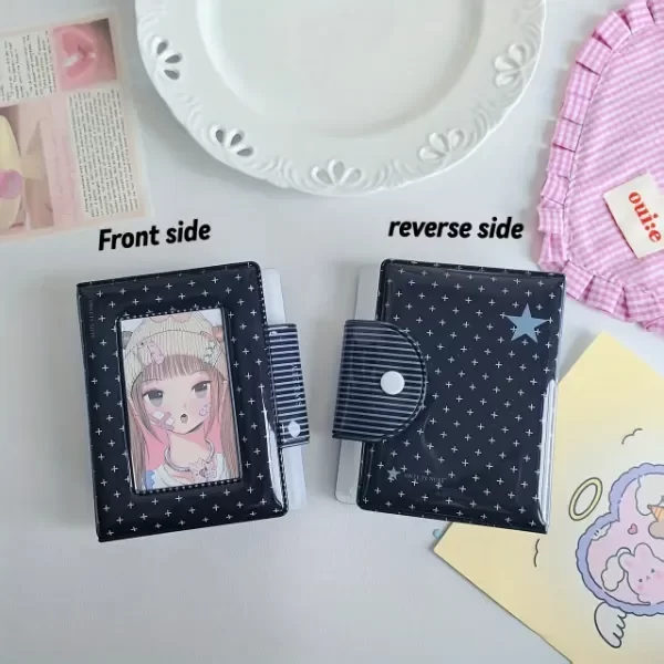 Producto - Mini binder negro y estrellas