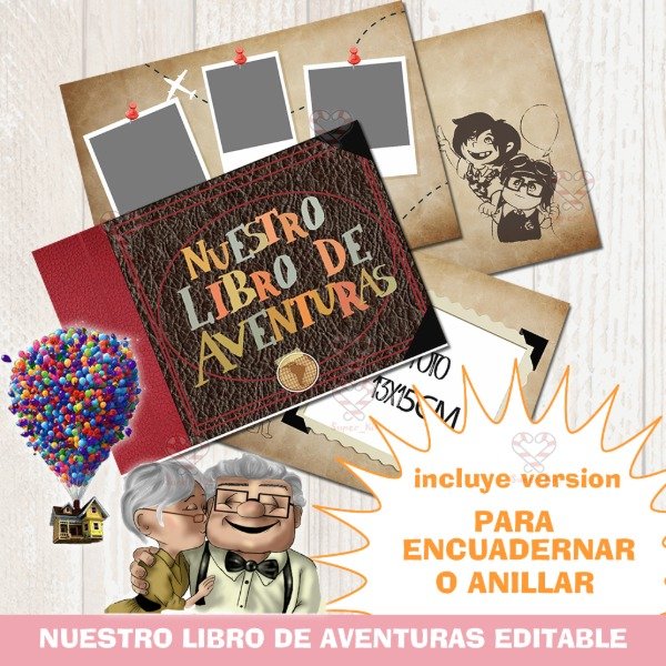 Producto - Libro de Aventuras UP Imprimible