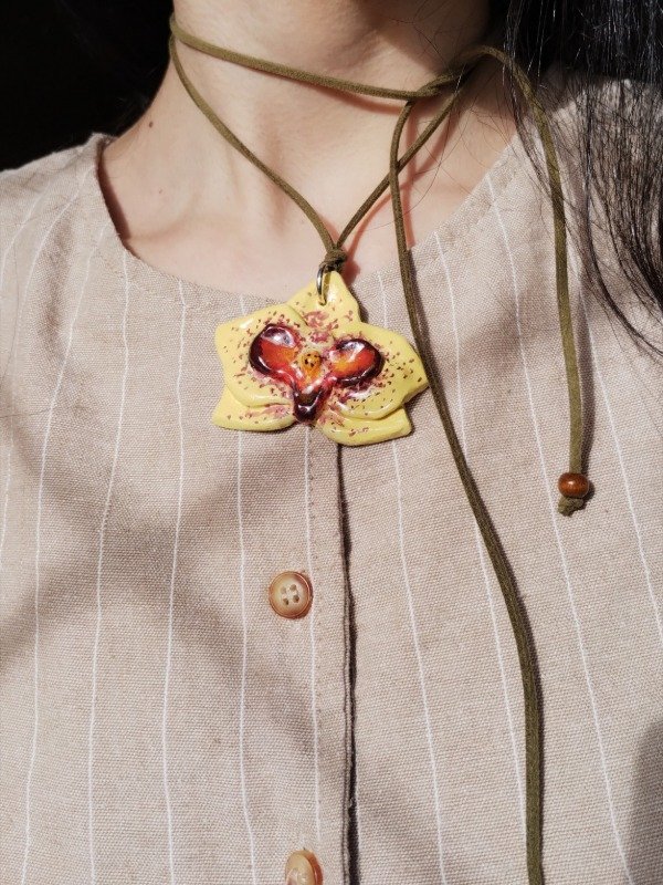 Producto - Orquídea Amarilla/Rojo - 2