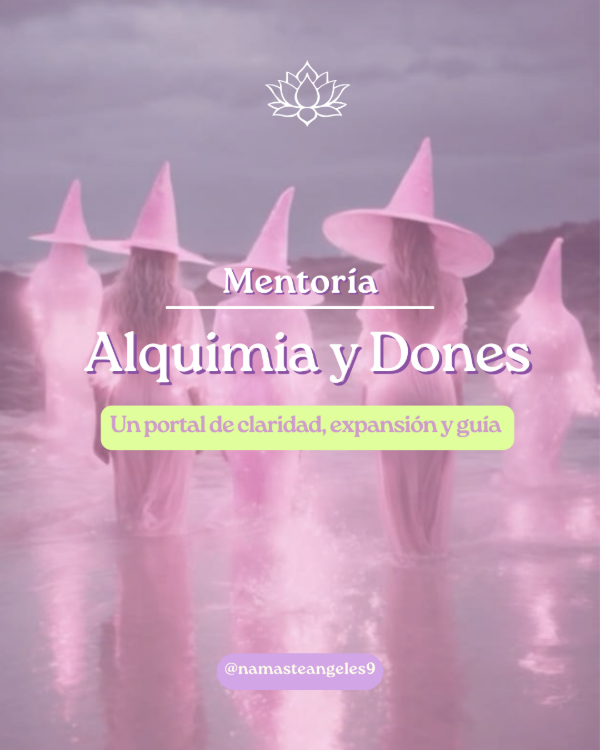 Producto - Mentoría Alquimia y Dones
