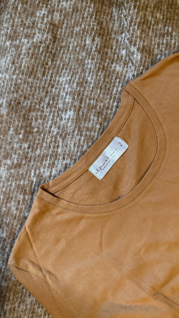 Producto - Mangas Cortas Escote Redondo Caramelo