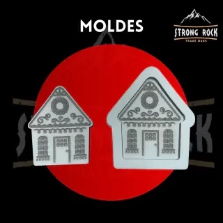 Producto - MOLDE CAPSULA CASITAS 007 MIDE 6CM