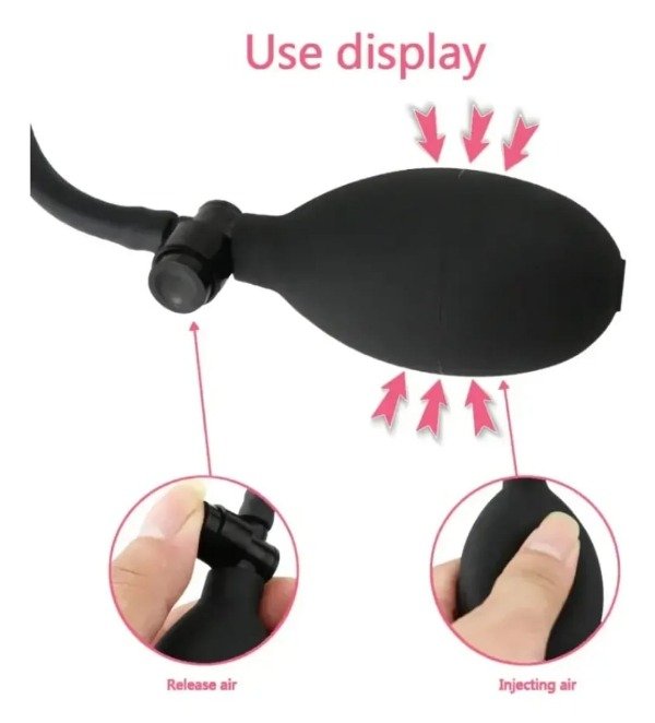 Producto - PLUG ANAL Y VAGINAL INFLABLE INEXPULSABLE DILATADOR - 3